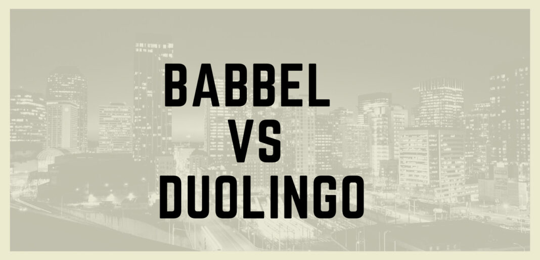 duo lingo vs babbel