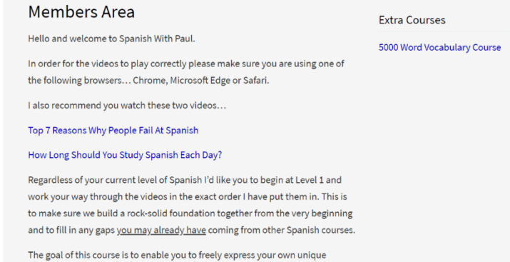 Spanish With Paul Reviews Interesting But Not So Effective 2021 